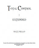 Matt Mello - Total Control Extended