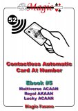 Contactless Automatic Card At Number - Ebook 5 by Biagio Fasano (B. Magic) (Instant Download)