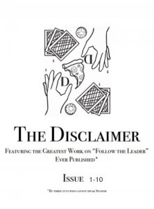 Tom Dobrowolski - The Disclaimer magazine (issues 1 to 10)