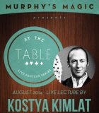 At the Table Live Lecture by Kostya Kimlat