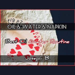 NAPKIN OIL AND WATER by Joseph B. (Instant Download)