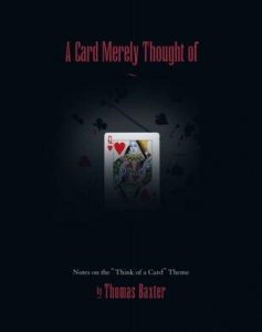 A Card merely thought of by Thomas Baxter