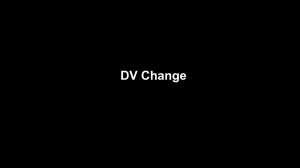 DV Change by David Luu