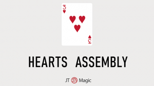 Hearts Assembly by JT (Gimmick Not Included)