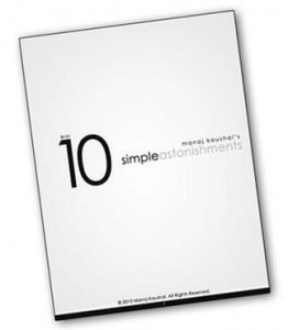 10 Simple Astonishments by Manoj Kaushal