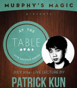 At the Table Live Lecture by Patrick Kun