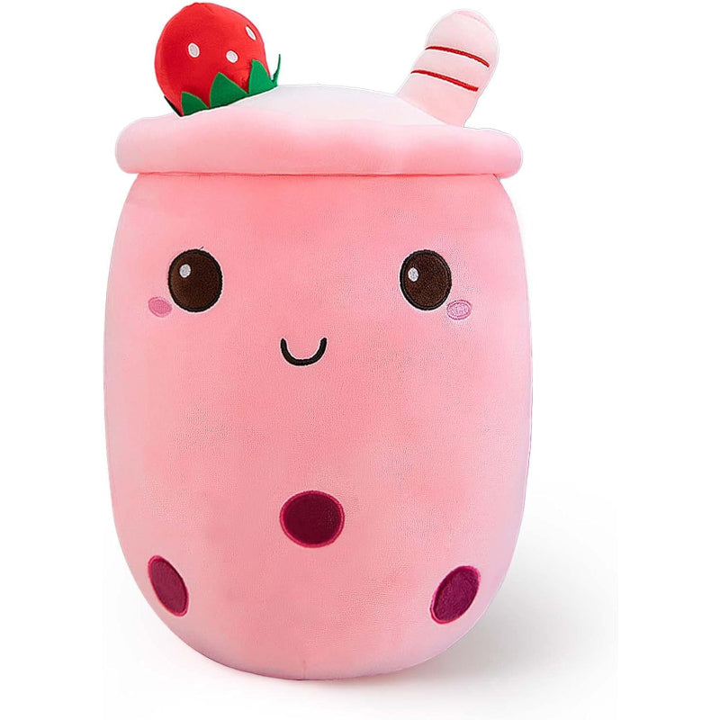 Strawberry Milk Cup Plush Pillow Strawberry Milk Cup Plush Pillow