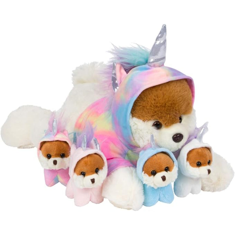 Mommy Dog Unicorn Plushie with 4 Puppies Mommy Dog Unicorn Plushie with 4 Puppies